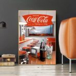 vintage coca cola plakat