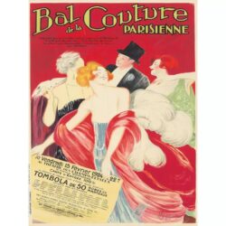 vintage couture poster