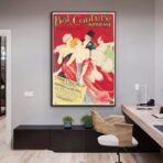 vintage couture poster