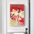 vintage couture poster