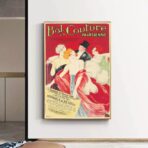 vintage couture poster