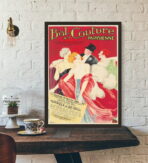 vintage couture poster