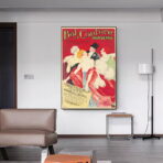 vintage couture poster