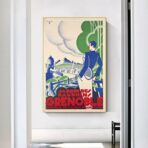 vintage poster grenoble