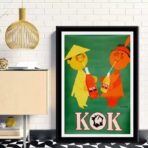 vintage poster kok