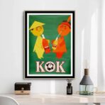 vintage poster kok