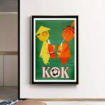 vintage poster kok