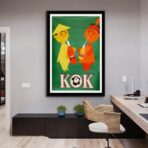 vintage poster kok