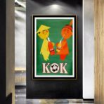 vintage poster kok