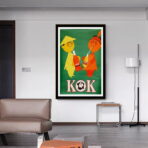 vintage poster kok