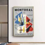 vintage montreal poster