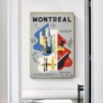 vintage montreal poster