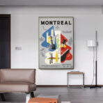 vintage montreal poster