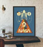 vintage nasa poster