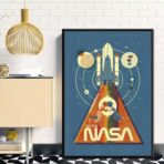 vintage nasa poster