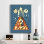 vintage nasa poster