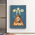 vintage nasa poster