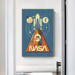 vintage nasa poster