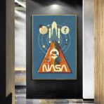 vintage nasa poster