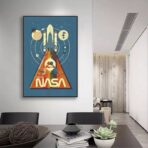 vintage nasa poster