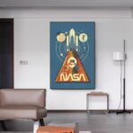vintage nasa poster