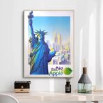 vintage new york poster