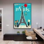 vintage paris poster