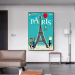 vintage paris poster