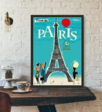 vintage paris poster