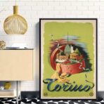 poster vintage turin