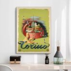 poster vintage turin