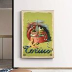 poster vintage turin