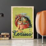 poster vintage turin