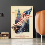 vintage usa plakat