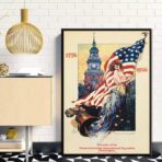 vintage usa plakat