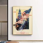 vintage usa plakat
