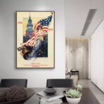 vintage usa plakat