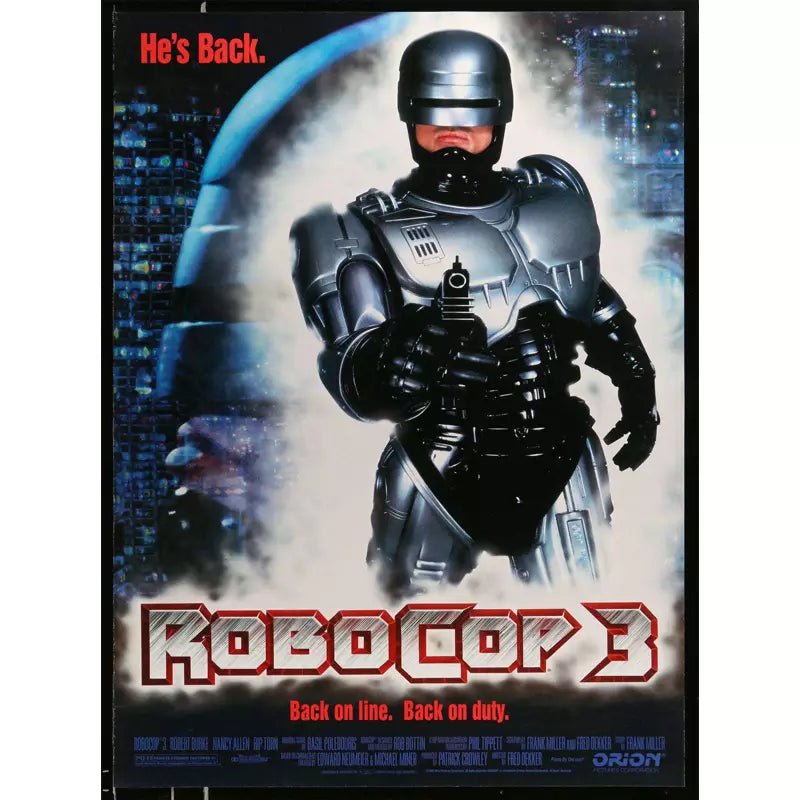robocop 3 poster robocop 3 poster