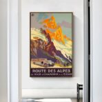 route des alpes poster 1