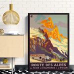 route des alpes poster 1
