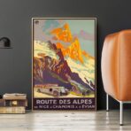 route des alpes poster 1