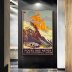 route des alpes poster 1