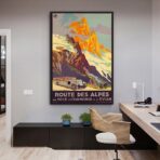 route des alpes poster 1