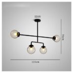 anhanger metall schwarz glas