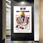 leben und sterben lassen plakat