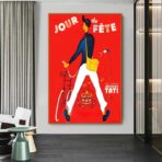 jacques tati urlaubsplakat