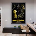 poster die schone und das biest jean cocteau