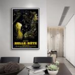 poster die schone und das biest jean cocteau