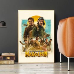 poster die verruckte geschichte von max und leon