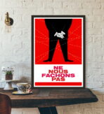 poster lass uns nicht wutend werden